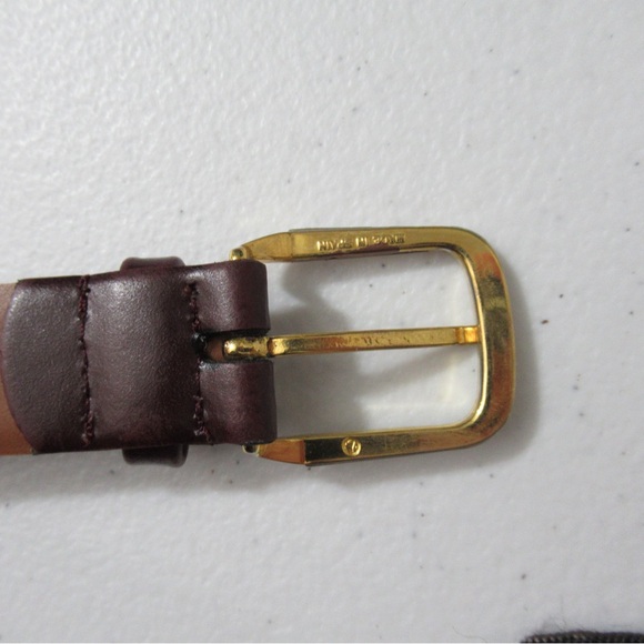 Christian Dior Vintage Split Leather Brown Belt - Picture 6 of 17